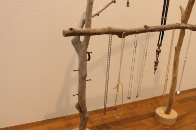 画像2: 流木アクセサリースタンド059