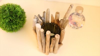 画像3: 流木キャンドルスタンド