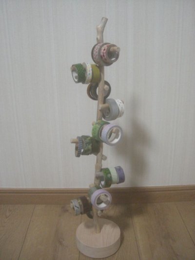 画像1: 流木マスキングテープスタンド